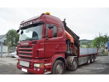 Samochód ciężarowy skrzyniowy/ Platforma Scania R480: zdjęcie 1