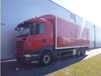 Samochód ciężarowy furgon Scania R480 6X2 BOX RETARDER EURO 5: zdjęcie 1