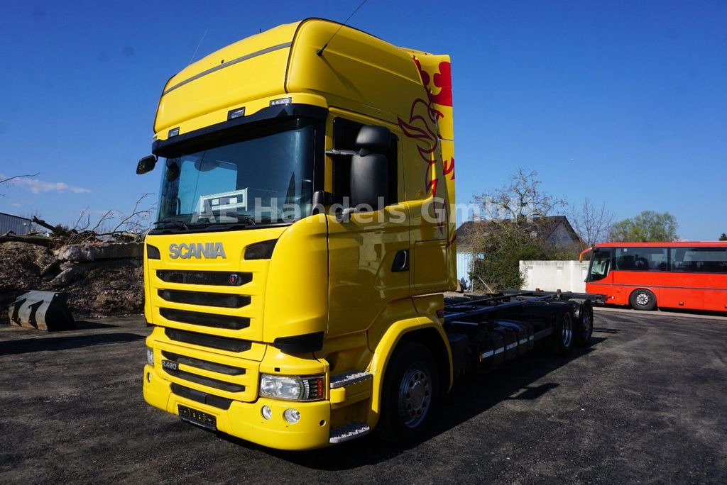Ciężarówka kontenerowiec/ System wymienny Scania R490 TopLine LL BDF *Retarder/ACC/LDW/Lenk+Lift: zdjęcie 7