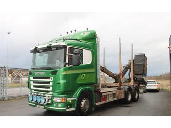 Samochód ciężarowy dla transportowania drewna Scania R500LB6X4 HNB: zdjęcie 1