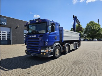 Ciężarówka kontenerowiec/ System wymienny, Samochod ciężarowy z HDS Scania R500 8x4: zdjęcie 1