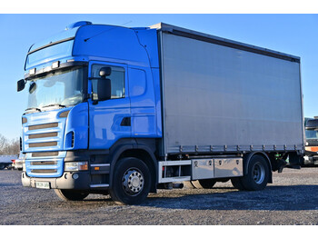 Samochód ciężarowy plandeka Scania R500  Topline Retarder Rungen Standklima LBW AHK: zdjęcie 1