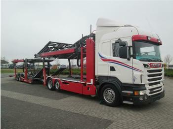 Ciężarówka do przewozu samochodów Scania R500 V8 6X2 KASSBOHRER METAGO EURO 5 RETARDER: zdjęcie 1