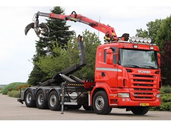 Samochód ciężarowy Scania R500 V8!!Z-KRAAN/HAAK!! MANUELL!: zdjęcie 1