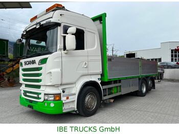 Samochód ciężarowy plandeka Scania R620 V8, 6x2, E5, Retarder, OHNE Kran: zdjęcie 1