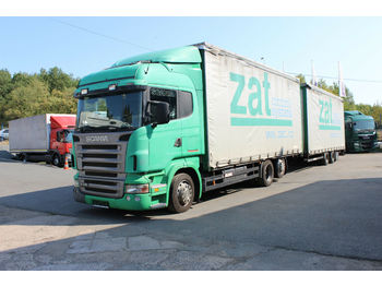 Samochód ciężarowy plandeka Scania R 420 LB6X2 + SCHWARZMÜLLER: zdjęcie 1