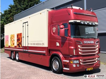 Ciężarówka izotermiczna Scania R 500 6x2/4 / CONCOURSTAAT Bloemen verkoop / King of the Road: zdjęcie 1