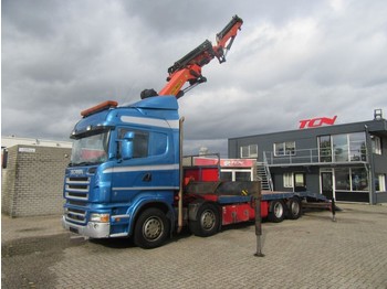 Samochód ciężarowy Scania R 500 8X2 PALFINGER PK 36002 + Jib: zdjęcie 1