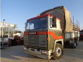 Samochód ciężarowy skrzyniowy/ Platforma Scania SCANIA VABIS LBS 110 SUPER (6X2): zdjęcie 1