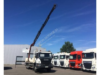 Samochód ciężarowy skrzyniowy/ Platforma Scania Scania P 410: zdjęcie 1