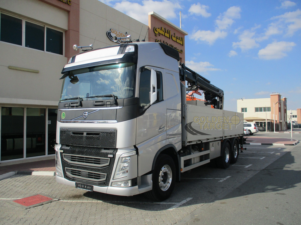Samochod ciężarowy z HDS VOLVO FH460 6x2 Truck with HIAB 177 Block Crane: zdjęcie 2