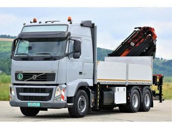 Samochód ciężarowy skrzyniowy/ Platforma, Samochod ciężarowy z HDS VOLVO FH 460: zdjęcie 1