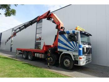 Samochód ciężarowe pod zabudowę Volvo F12.400 8X2 PALFINGER PK45000 MANUAL FULL STEEL: zdjęcie 1