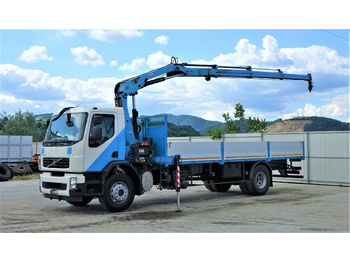 Samochód ciężarowy skrzyniowy/ Platforma Volvo FE 240 Pritsche 7,20m + Kran/FUNK*Topzustand!: zdjęcie 1