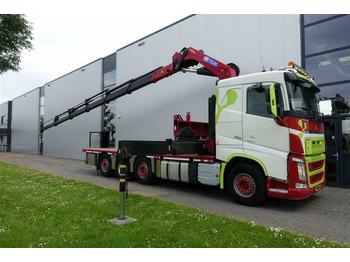 Samochód ciężarowy skrzyniowy/ Platforma Volvo FH460 8X2 WITH HMF 5020 K6 EURO 6 NL REGISTRATIO: zdjęcie 1