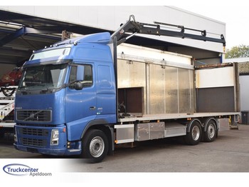 Samochód ciężarowy skrzyniowy/ Platforma Volvo FH 400 Euro 5, Hiab 099-E3, 6x2, Truckcenter Apeldoorn: zdjęcie 1
