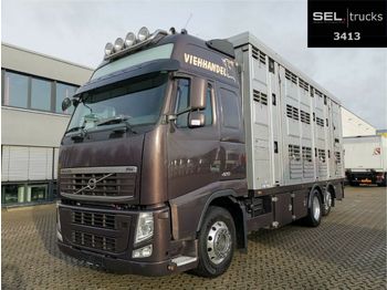 Ciężarówka do przewozu zwierząt Volvo FH 420 / 3 Stock / Alu-Felgen / Liftachse: zdjęcie 1