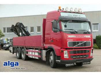 Samochód ciężarowy skrzyniowy/ Platforma Volvo FH 440, Kran Hiab 244EP-3, zusammenlegbar, Funk: zdjęcie 1