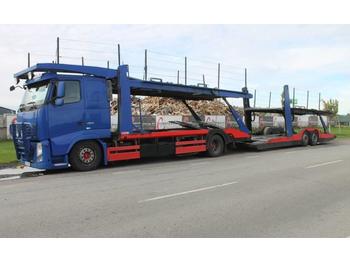 Ciężarówka do przewozu samochodów Volvo FH 460 Biltransport + släp: zdjęcie 1