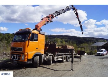 Samochód ciężarowy skrzyniowy/ Platforma Volvo FH 480 8x4: zdjęcie 1