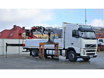 Samochód ciężarowy skrzyniowy/ Platforma, Samochod ciężarowy z HDS Volvo FH 480 Pritsche 6,60m +Kran 6x2 Topzustand!: zdjęcie 1