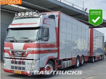 Ciężarówka do przewozu zwierząt Volvo FH 500 XL 6X2 4-stock Berdex Steering-axle Euro 5: zdjęcie 1