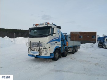 Samochód ciężarowy skrzyniowy/ Platforma Volvo FH 520: zdjęcie 1