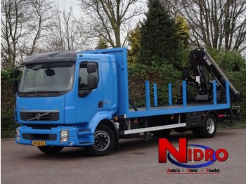 Samochód ciężarowy skrzyniowy/ Platforma Volvo FL280 KRAN HIAB EURO5 *Gereserveerd*: zdjęcie 1