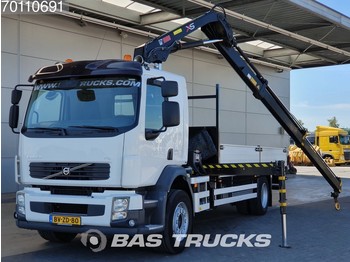 Samochód ciężarowy skrzyniowy/ Platforma Volvo FL 280 4X2 NL-Truck Euro 5 Crane Kran HIAB 111-HIDUO: zdjęcie 1