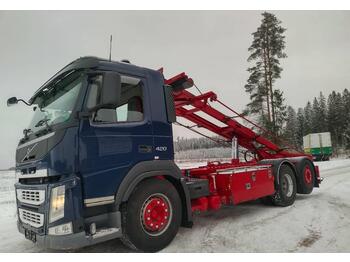 Hakowiec linowy Volvo FM13 420 6x2 vaijerilaite,Euro6,ohj.teli,395tkm!!: zdjęcie 1