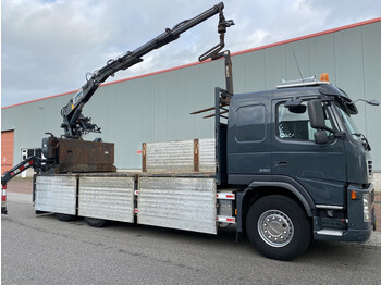 Samochód ciężarowy skrzyniowy/ Platforma, Samochod ciężarowy z HDS Volvo FM330 6x2 EURO 5 Lift en Stuur-as, Kennis 16.000: zdjęcie 1
