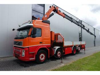 Samochód ciężarowy skrzyniowy/ Platforma Volvo FM440 8X2 EURO 5 WITH HMF 4220 K6: zdjęcie 1