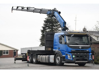 Samochód ciężarowy skrzyniowy/ Platforma, Samochod ciężarowy z HDS Volvo FMX 420 FASSI 31TM LIER/WINCH/WINDE TOP!!!EURO6!!: zdjęcie 1