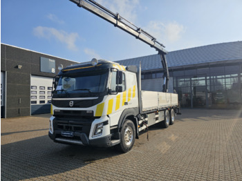 Samochód ciężarowy skrzyniowy/ Platforma, Samochod ciężarowy z HDS Volvo FMX 500 6x4: zdjęcie 1