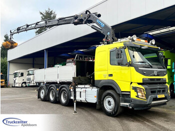Samochód ciężarowy skrzyniowy/ Platforma, Samochod ciężarowy z HDS Volvo FMX 500 Effer 265/S6, 171.400 km, 8x4 Big axles, Dynamic steering, Truckcenter Apeldoorn: zdjęcie 1