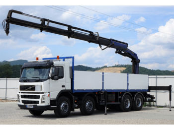 Samochód ciężarowy skrzyniowy/ Platforma Volvo FM 400 Pritshe 7,50m Kran PK23002* 8x4*: zdjęcie 1