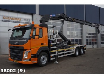 Ciężarówka hakowiec Volvo FM 410 Euro 6 HMF 21 ton/meter laadkraan: zdjęcie 1