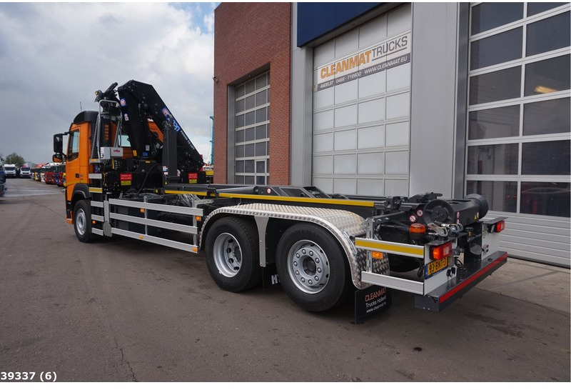 Ciężarówka hakowiec, Samochod ciężarowy z HDS Volvo FM 410 HMF 23 ton/meter laadkraan: zdjęcie 3