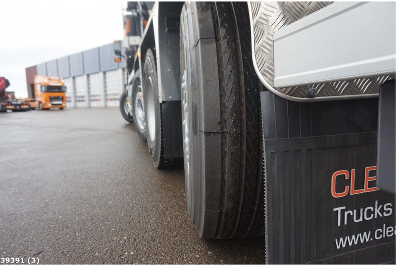 Ciężarówka hakowiec, Samochod ciężarowy z HDS Volvo FM 420 8x2 HMF 26 ton/meter laadkraan: zdjęcie 3