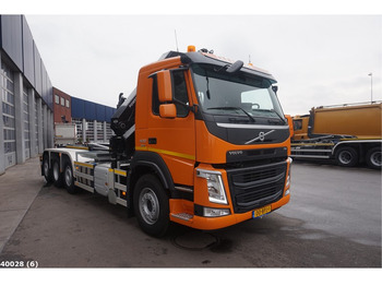 Ciężarówka hakowiec, Samochod ciężarowy z HDS Volvo FM 420 8x2 HMF 28 ton/meter laadkraan: zdjęcie 5