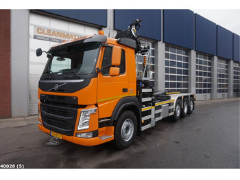 Ciężarówka hakowiec, Samochod ciężarowy z HDS Volvo FM 420 8x2 HMF 28 ton/meter laadkraan: zdjęcie 2
