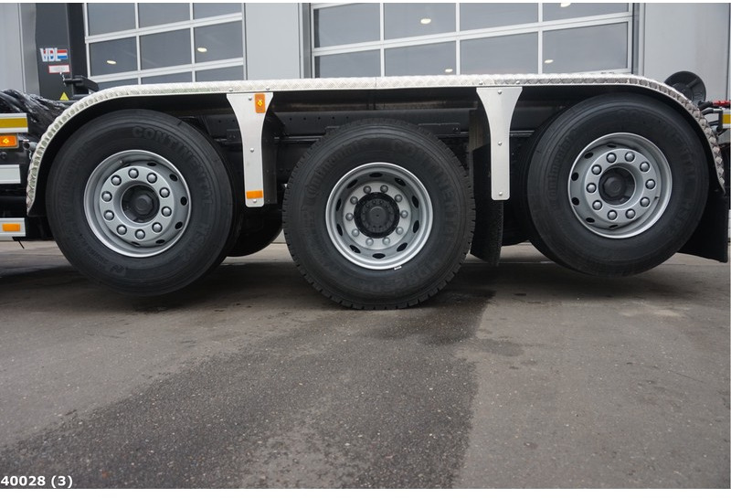 Ciężarówka hakowiec, Samochod ciężarowy z HDS Volvo FM 420 8x2 HMF 28 ton/meter laadkraan: zdjęcie 7