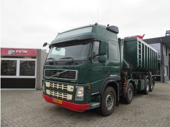 Ciężarówka kontenerowiec/ System wymienny Volvo FM 440 EURO 5 - HIAB 244-5 + HAAKSYSTEEM: zdjęcie 1