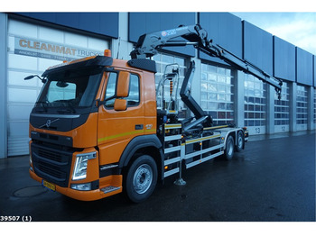 Ciężarówka hakowiec, Samochod ciężarowy z HDS Volvo FM 440 HMF 23 ton/meter laadkraan: zdjęcie 1