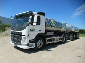 Samochód ciężarowy cysterna dla transportowania żywności Volvo FM 450 Milchsammler, Euro 6, 2 x 5.500 Liter: zdjęcie 1