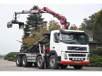 Hakowiec linowy, Samochod ciężarowy z HDS Volvo FM 480 !!Z-Kraan/Kabel!!EURO5!!8x4!!: zdjęcie 1