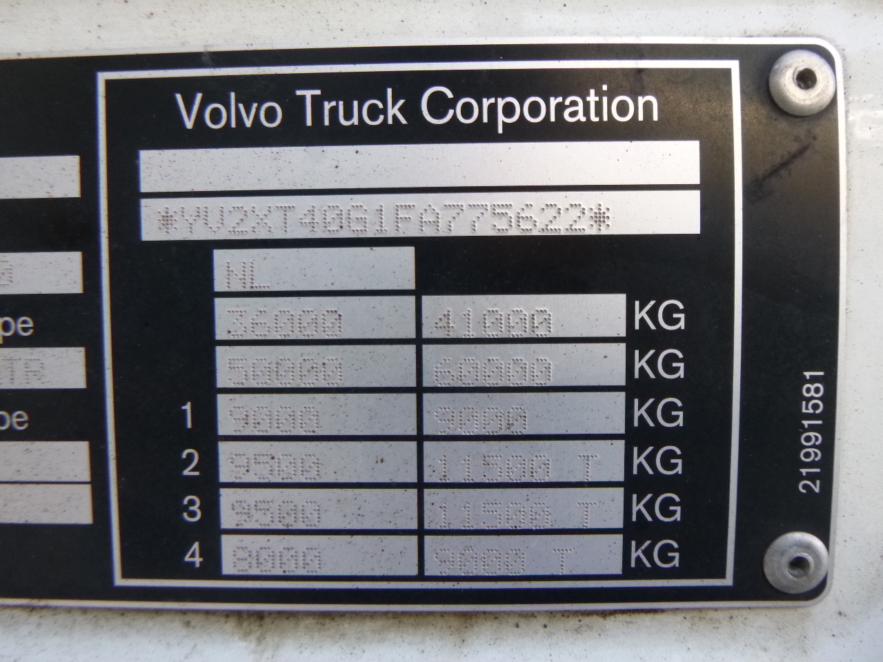 Samochód ciężarowy skrzyniowy/ Platforma, Samochod ciężarowy z HDS Volvo FM 500 8x4 + HMF 5020 K6 + Jib FJ1000 K5: zdjęcie 29
