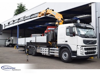 Samochód ciężarowy skrzyniowy/ Platforma Volvo FM 500, Effer 25 t/m, Retarder, Reduction axle, 6x2, Euro 5, Truckcenter Apeldoorn: zdjęcie 1