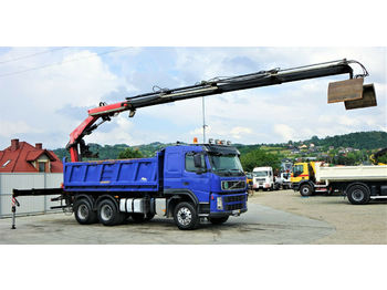 Wywrotka, Samochod ciężarowy z HDS Volvo FM 500 Kipper+Bordmatic 5,10m+Kran/FUNK!: zdjęcie 1