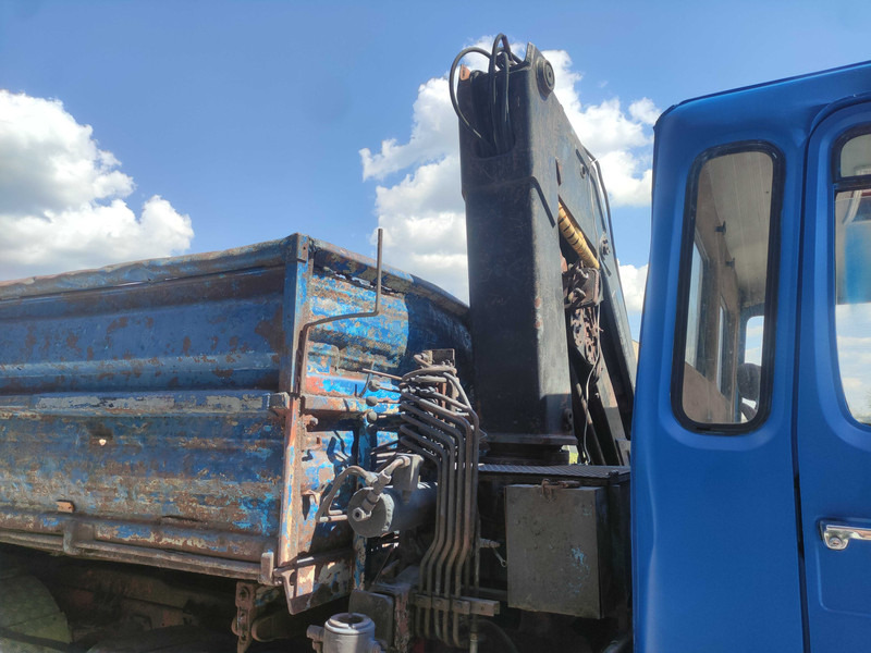 Wywrotka MAN 16.168 dump truck + crane